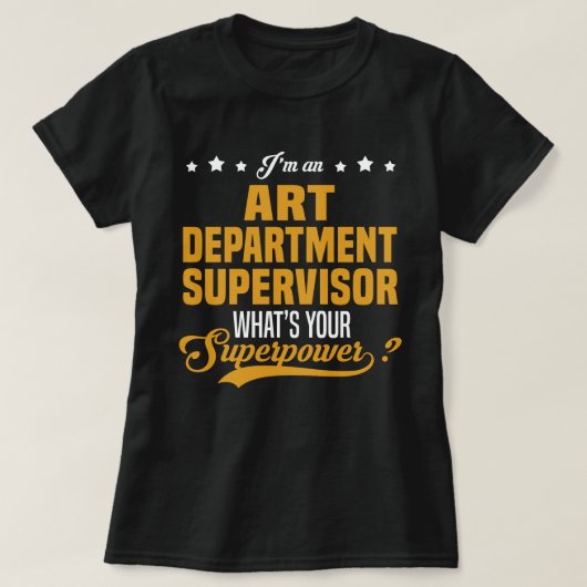 美術部部長 Tシャツ (デザイン正面)