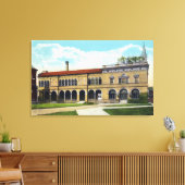 美術館の外観2 キャンバスプリント (インサイチュ (リビング))