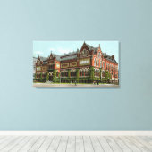 美術館の外観 キャンバスプリント (インサイチュ (ウッドフロア))