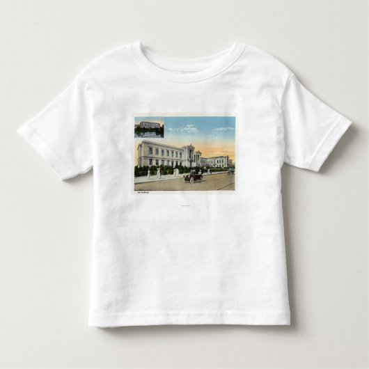 美術館の外観# 2 トドラーTシャツ (正面)