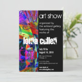 美術館への招待 - お菓子たち 招待状 (スタンド正面)