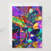 美術館への招待 - お菓子たち 招待状 (裏面)