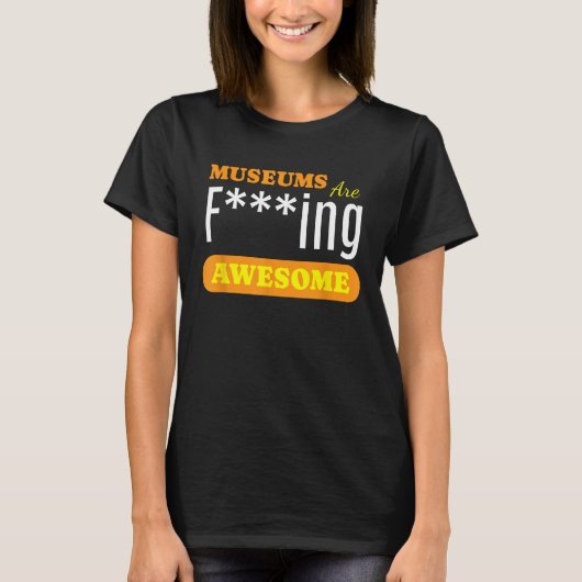 美術館素晴らしはI美術館 Tシャツ (正面)