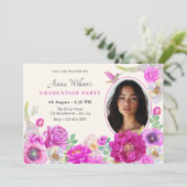 美観花写真卒業 招待状 (スタンド正面)