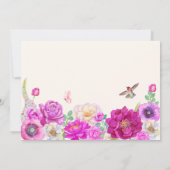 美観花写真卒業 招待状 (裏面)