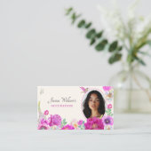 美観花写真 名刺 (スタンド正面)