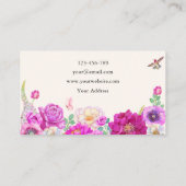 美観花写真 名刺 (裏面)