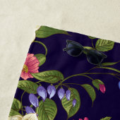 美観 花柄 シャワーカーテン ビーチタオル (インサイチュ)