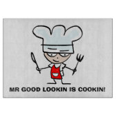 美貌の氏は料理ガラス板 カッティングボード (正面)