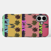 美食べしい美しいフェミニン色 Case-Mate iPhoneケース (裏面 (横))