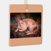 美食猫 セラミックオーナメント (右)