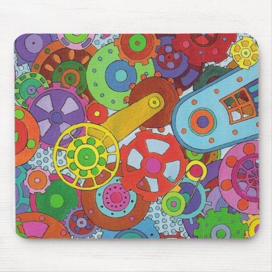 美香はマウスパッドを連動させます マウスパッド (正面)