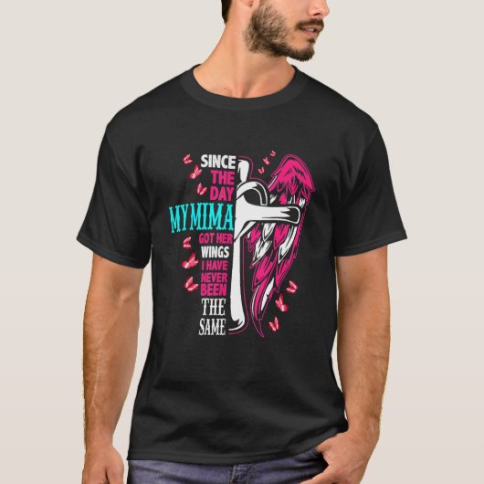 美馬の翼が得無い日から Tシャツ (正面)