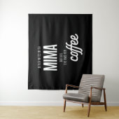 美馬はコーヒーを飲まないと散らからない タペストリー (インサイチュ)