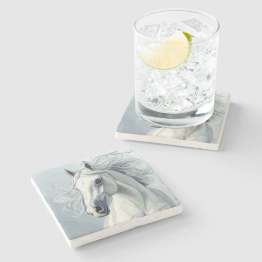 美馬#1装飾用クッション ストーンコースター (横)