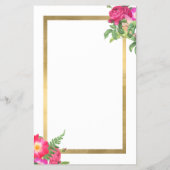 美麗花卉美甲沙龍 白色 チラシ (裏面)