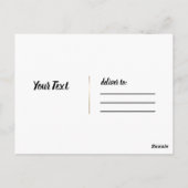 美麗 メイクアップ フェイス まつげ & ピンクの唇 サロン ポストカード (裏面)