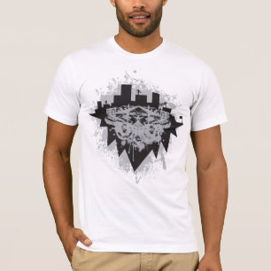 群がらせた都市 Tシャツ