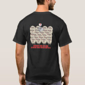 群れから抜け出すことは、道に迷うより良い Tシャツ (裏面)