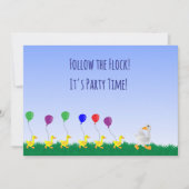 群れに従う 招待 招待状 (正面)