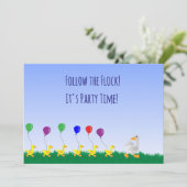 群れに従う 招待 招待状 (スタンド正面)