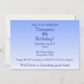 群れに従う 招待 招待状 (裏面)