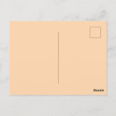 群れに溶け込む水彩の馬 ポストカード (裏面)