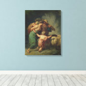 群れの帰還 キャンバスプリント (インサイチュ (ウッドフロア))