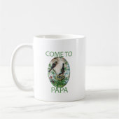 群れの維持:親の育成のキャプチャ コーヒーマグカップ (左)