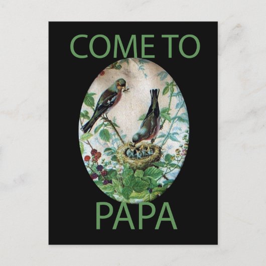 群れの維持:親の育成のキャプチャ ポストカード (正面)