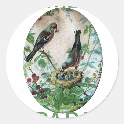 群れの維持:親の育成のキャプチャ ラウンドシール (正面)