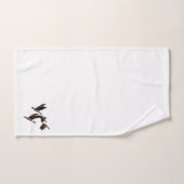 群れの飛んでいる子供のカナダのデザイン バスタオルセット (ハンドタオル)