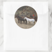 群れを持つカウボーイ ラウンドシール (バッグ)