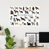 群れポスター ポスター (ホームオフィス)