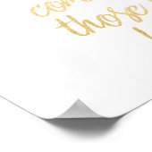 「群れ来る者によき事」プリント:] ポスター (角)