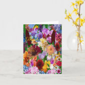 群れ カード (黄色い花)