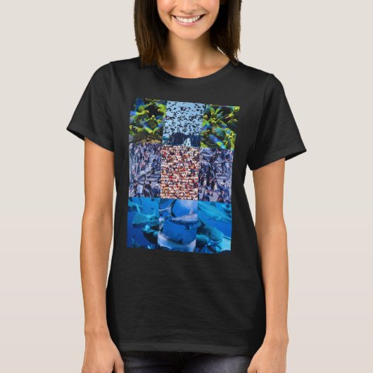群れ Tシャツ (正面)
