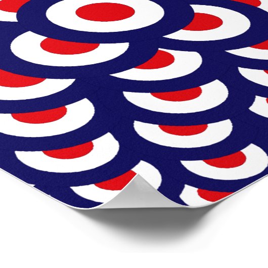 群モダンれ ポスター (角)