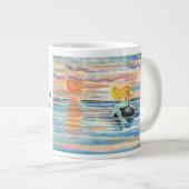 群島144 「私は人魚のマグカップでなければならない ジャンボコーヒーマグカップ (正面右)