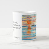 群島144 「私は人魚のマグカップでなければならない ジャンボコーヒーマグカップ (正面)