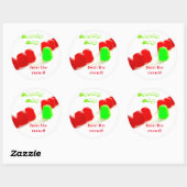 群衆から目立つやる気を起こさせる ラウンドシール (シート)