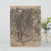 群衆のスカル（アルバート・ベスナード著） カード (スタンド正面)