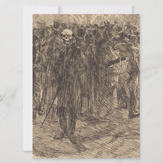 群衆のスカル（アルバート・ベスナード著） カード (正面)