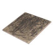 群衆のスカル（アルバート・ベスナード著） タイル (側面)