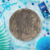 群衆のスカル(アルバート・ベスナード著) ペーパープレート (パーティー)