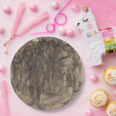 群衆のスカル(アルバート・ベスナード著) ペーパープレート (パーティー)