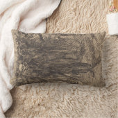 群衆のスカル（アルバート・ベスナード著） ランバークッション (ブランケット)