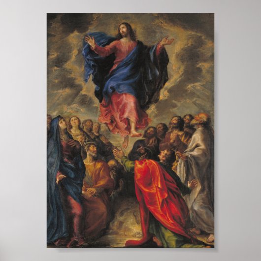 群衆の上に昇る ポスター (正面)