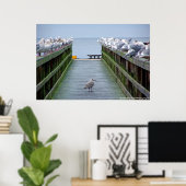 群衆の中で目立つ ポスター (ホームオフィス)