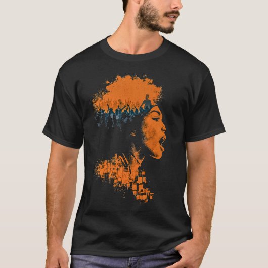群衆の声 Tシャツ (正面)